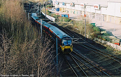 Class 333 Arriving At Bradford Forster Square, Picture 3, Bradford, West Yorkshire, England(UK), 2007