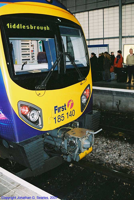 First Transpennine Express #185140, Picture 2, Leeds New Station, Leeds, West Yorkshire, England(UK), 2007