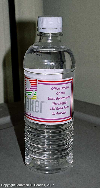 Official Water Of The Utica Boilermaker, 2007
