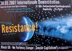 Block G8 - No Fortress Europe - Smash Capitalism!