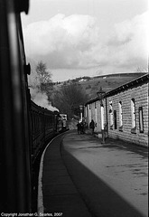 Train Station At Oxenhope, West Yorkshire, England(UK), 2007