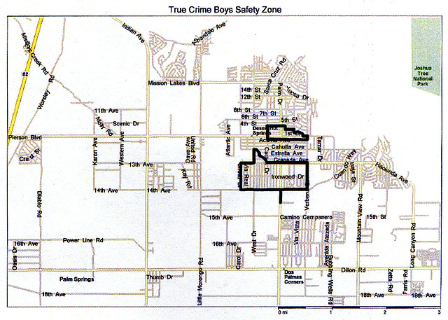 True Crime Boys Summons map