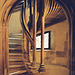 Strasbourg : Escalier renaissance du musée de l'Oeuvre Notre Dame