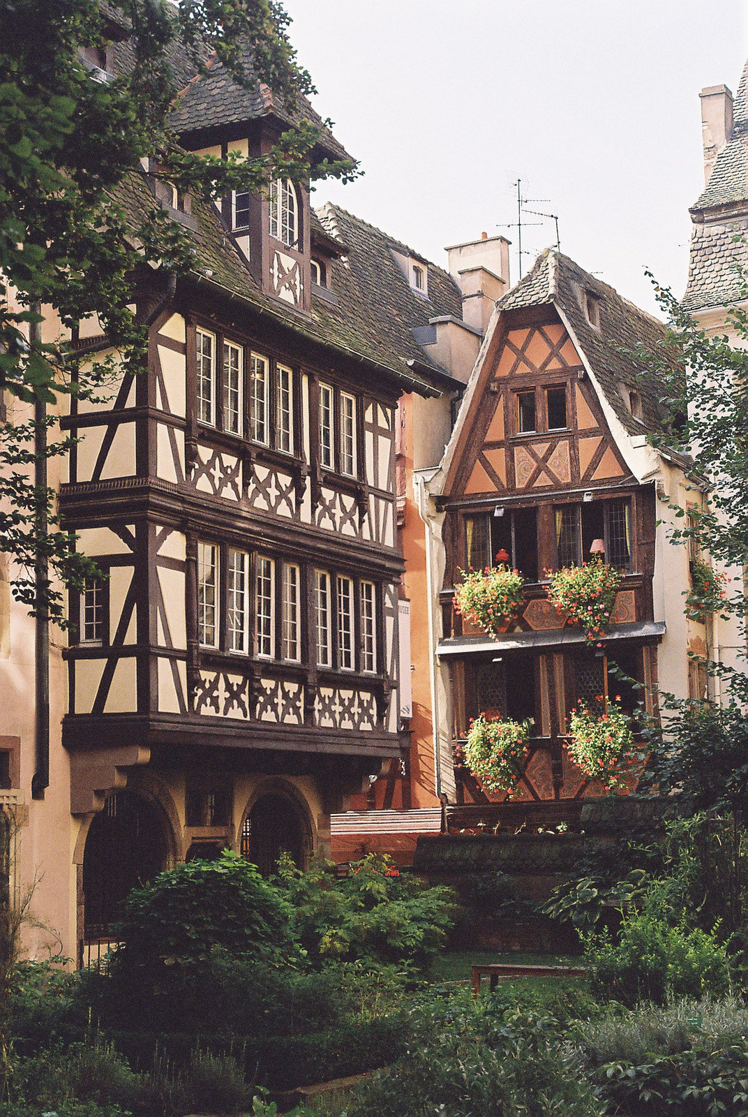 Strasbourg : Cour du musée de l'Oeuvre Notre Dame