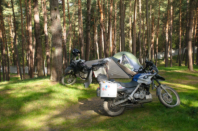 Schon wieder Campen in Polen - auf dem Frischen Haff