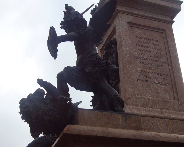 Putto an der Mariensäule