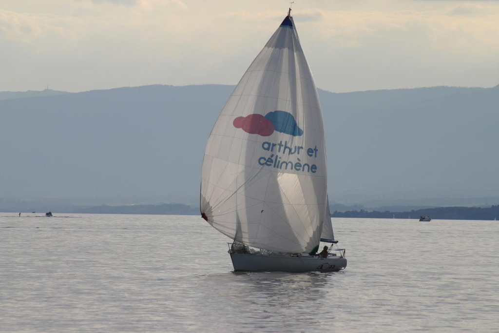 Boats on Lake Geneva