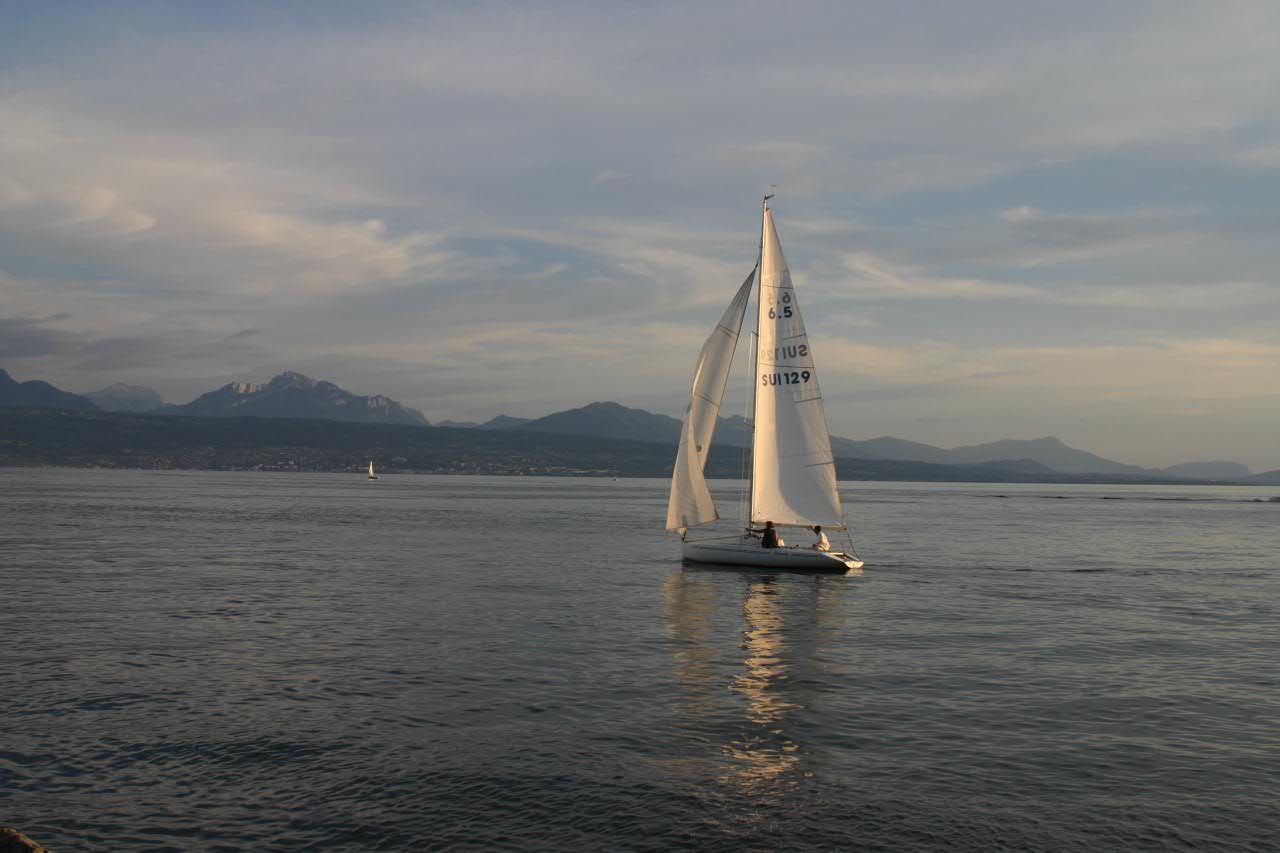 Boat at Lake Geneva