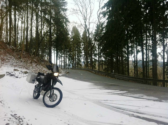 Zum Glück nicht überall Schnee...