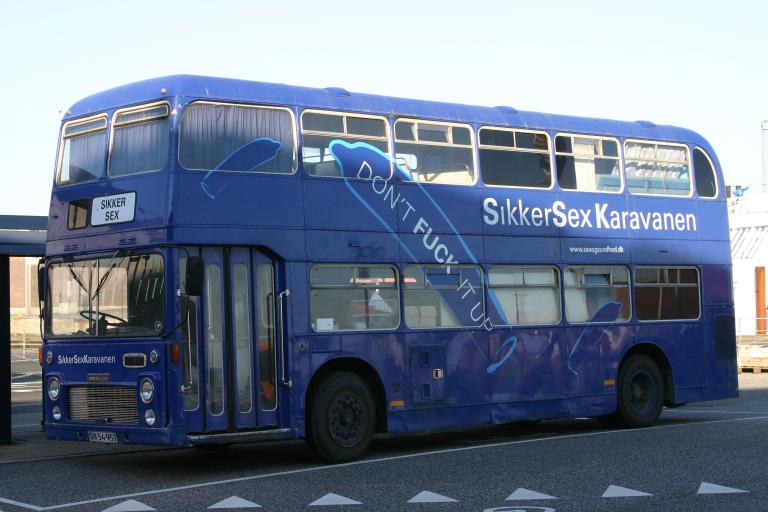 Blue doubledecker