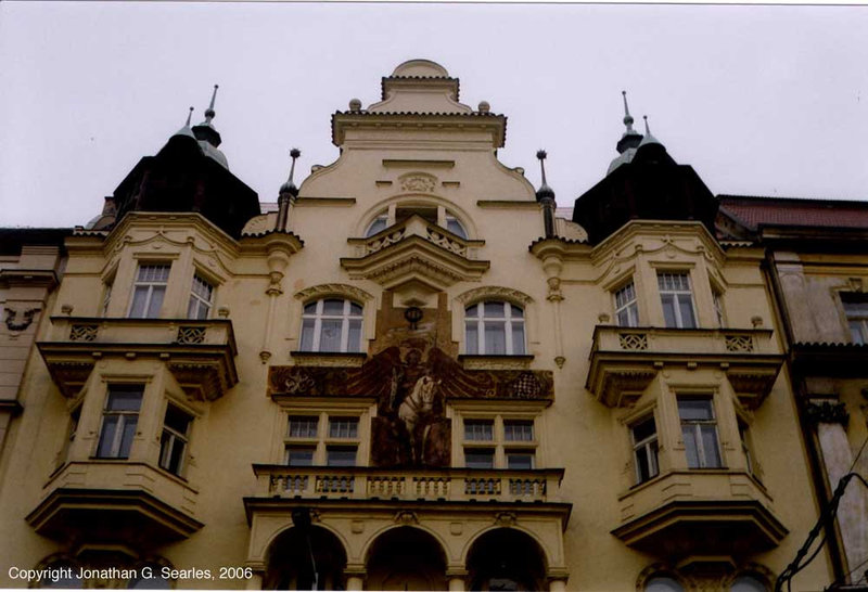 Building Sculptures, Dukelskych Hrdinu, Prague, CZ, 2006