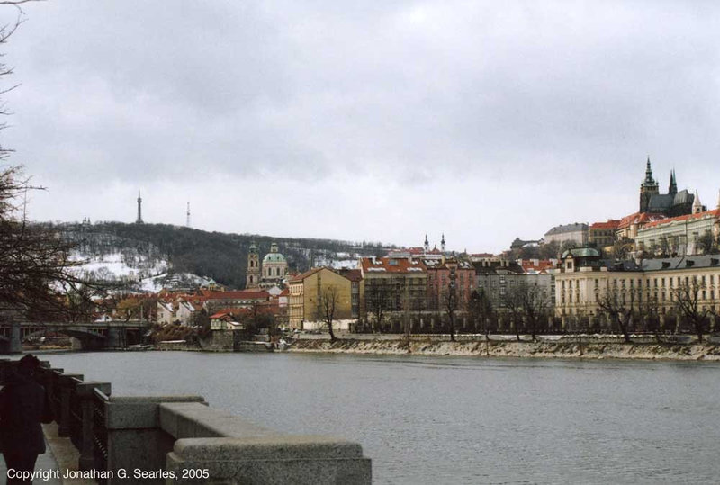 Mala Strana Seen From Cechuv Most, Prague, CZ, 2005