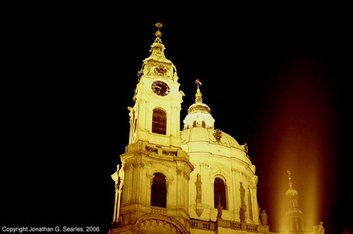 sv. Miklasky Chram (Church of St. Nicholas), Mala Strana, Prague, CZ, 2006