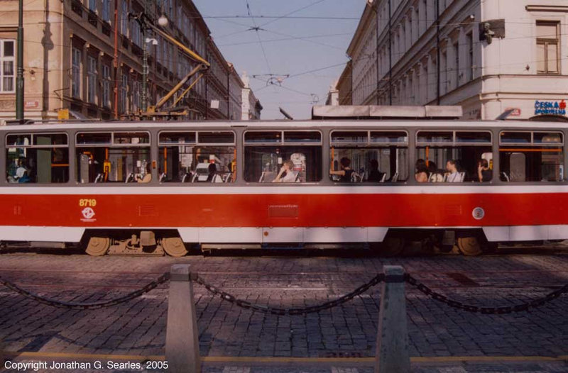 DPP #8719 on Ujezd, Prague, CZ, 2005