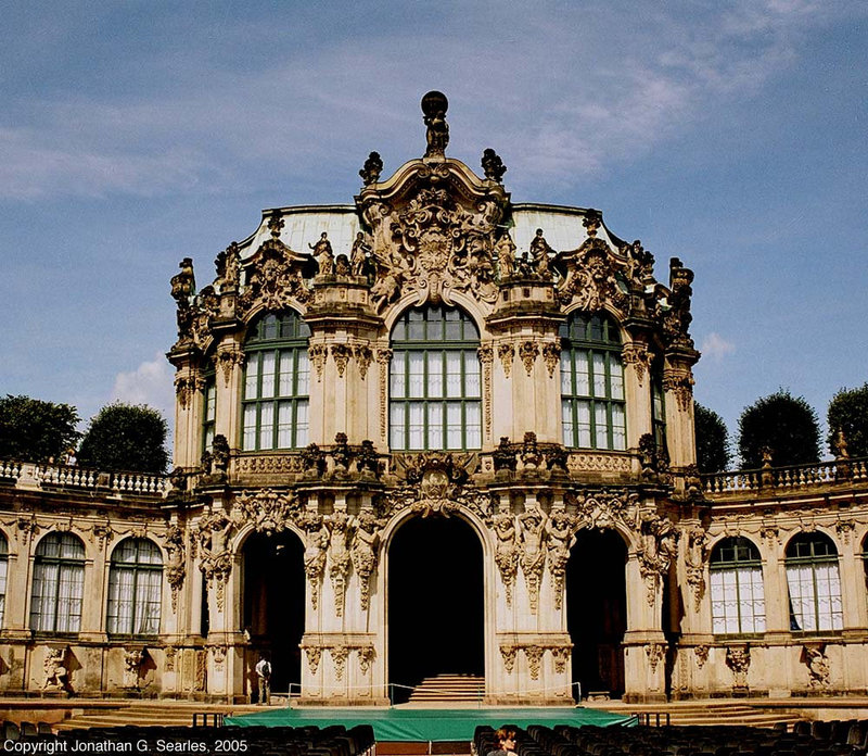 Zwinger Palace, Picture 2, Dresden, Sachsen (Saxony), Germany, 2005