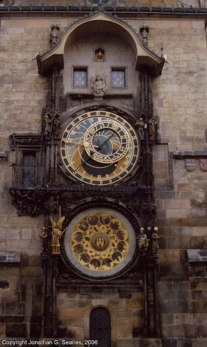 Prazky Orloj (Prague Astronomical Clock), Prague, CZ, 2006