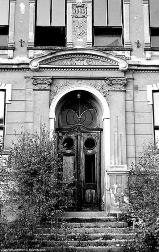 Door On Abandoned School, Picture 2, Josefuv Dul, Liberecky Kraj, Bohemia(CZ), 2006