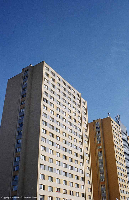 Panelaky (Panelak apt. blocks) Sidliste Haje, Prague, CZ, 2006