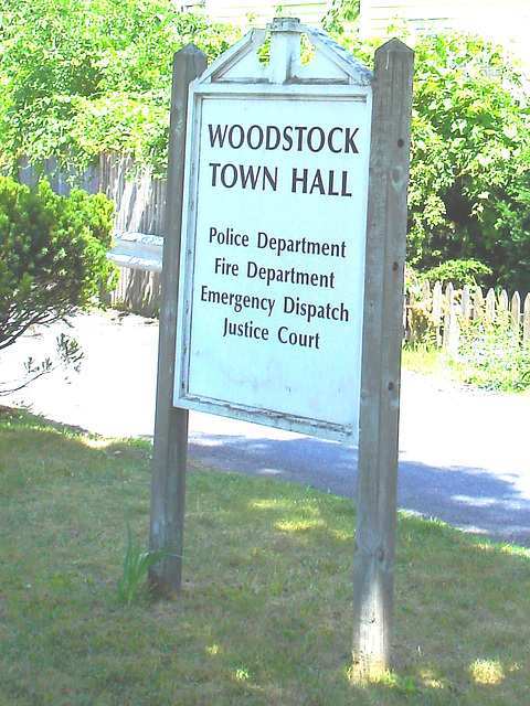 Woodstock Town Hall.
