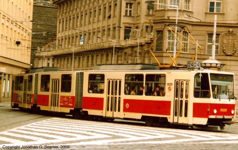 DPP #9029, Tatra KT8, Senovazne Namesti, Prague, CZ, 2005