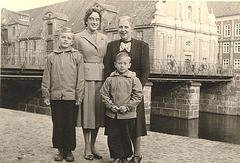 am Stintmarkt in Lüneburg 1956