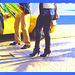 Taxi et talons aiguilles Maghrébins /   Taxi and North Africa stilletos heeled boots-  Ipernity friend's gift  -  Cadeau d'une Amie Ipernity-  Janvier 2009 -  Couleurs accentuées avec photofiltre