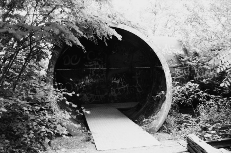 Pipe Tunnel Rangierbahnhof Tempelhof, Picture 3, Berlin, Germany, 2007