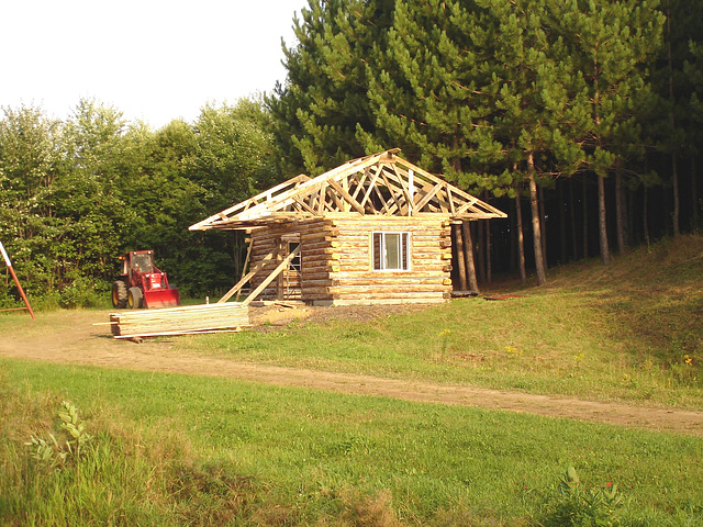 Solitude Ste-Françoise / 20 août 2006 - En construction.