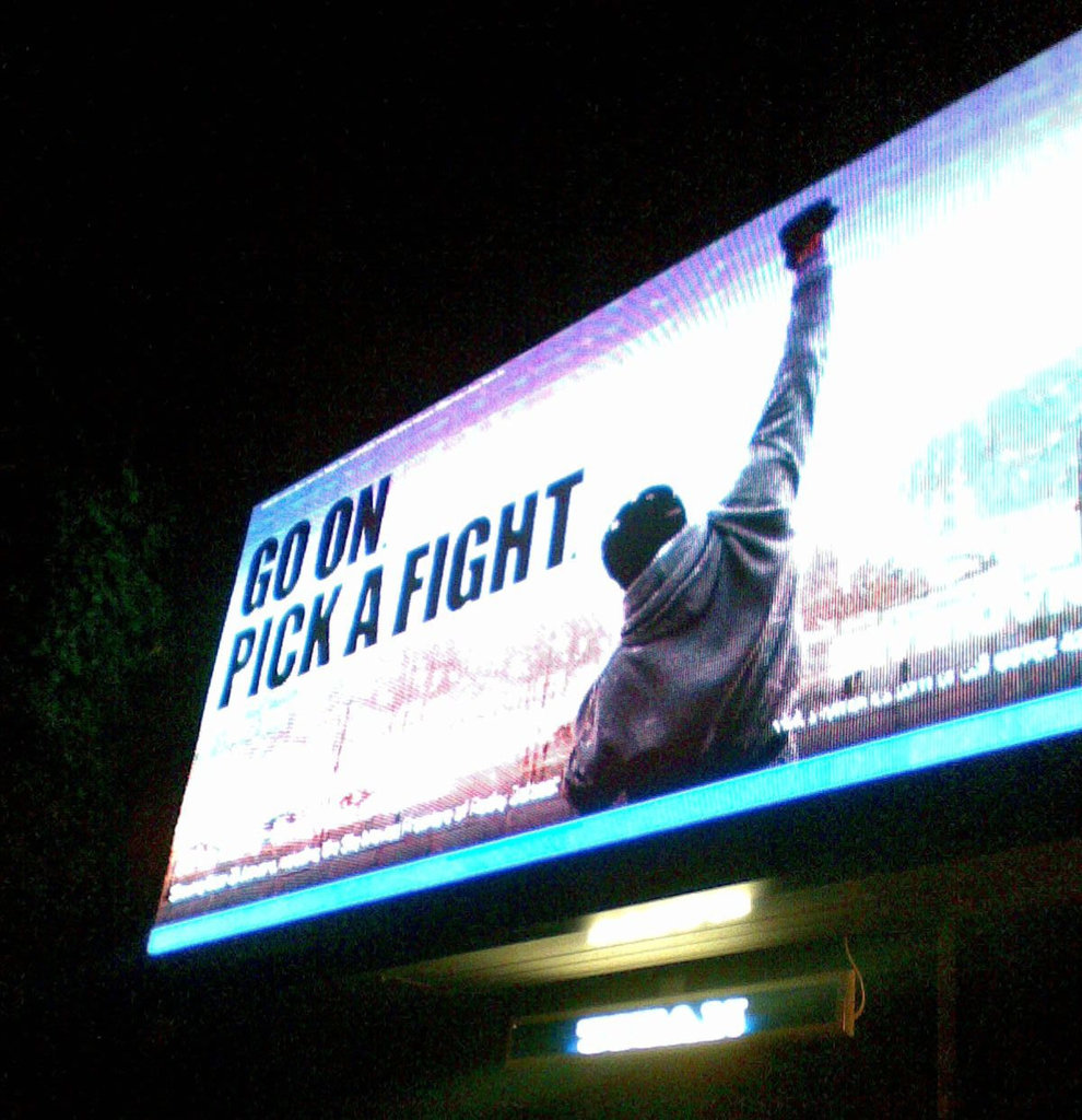 Pick a fight