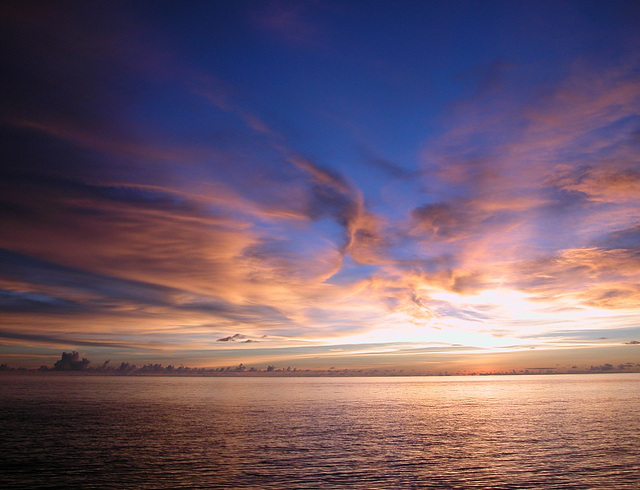 Sunset at the Andaman Sea, Burma