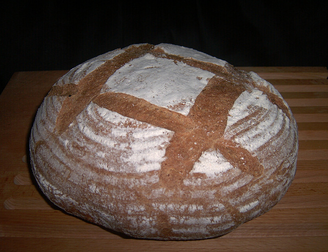 Yogurt Bread (100% Whole Wheat Spelt), yogurtbrood (100% speltvolkorenbrood)