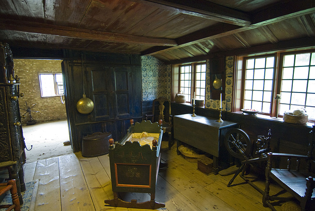 Ancient Frisian house interior