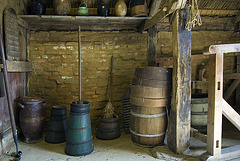 Ancient Frisian house interior