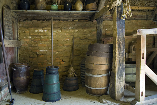 Ancient Frisian house interior Ancient Frisian house interior
