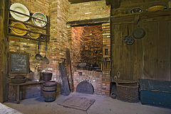 Kitchen - ancient Frisian house interior