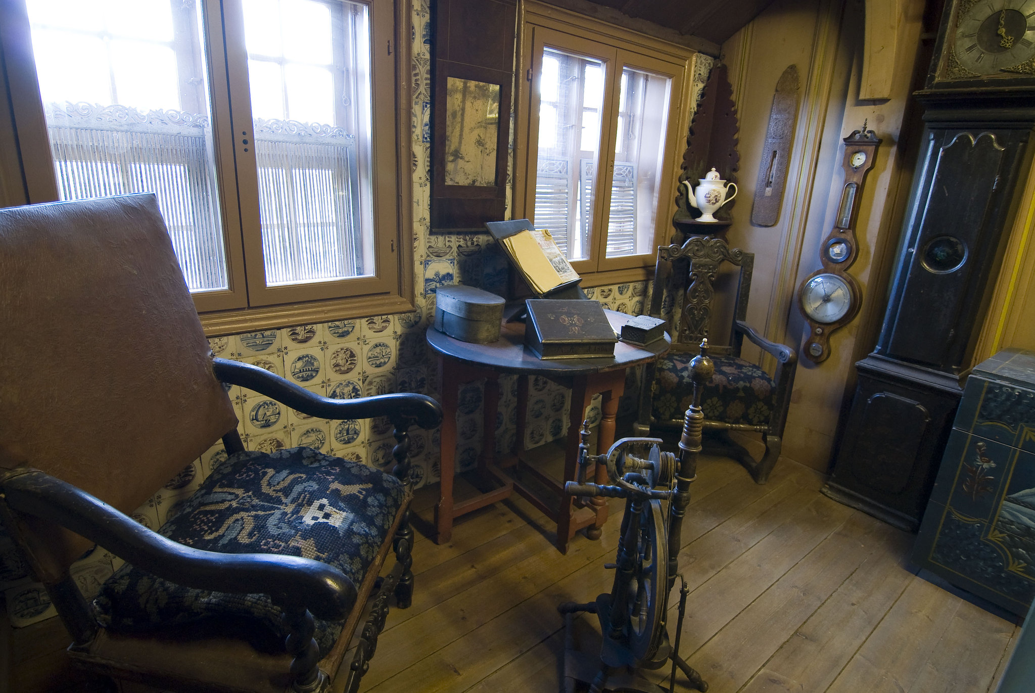 Ancient Frisian house interior