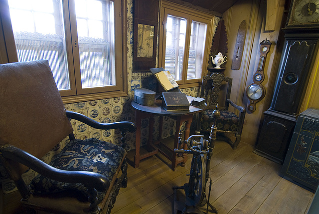 Ancient Frisian house interior