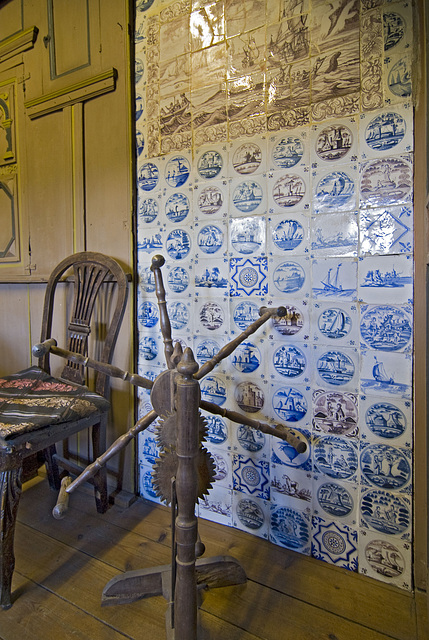 Ancient Frisian house interior