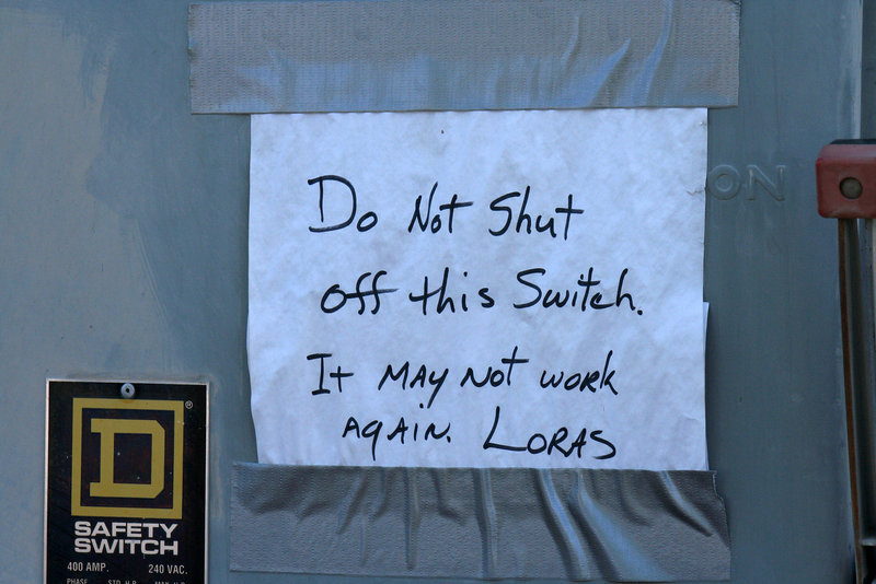 Power Box At Hohokam Stadium (0295)