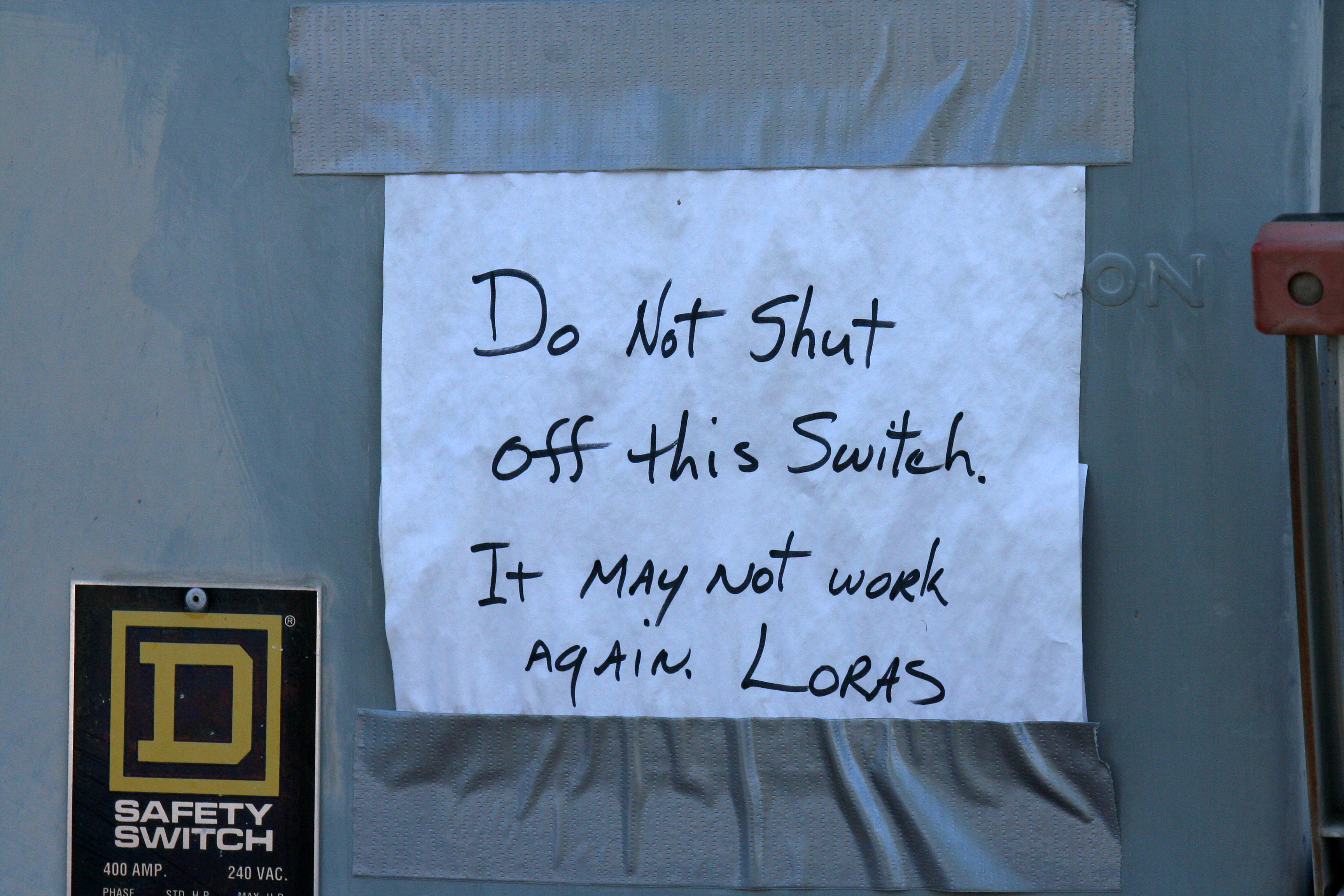 Power Box At Hohokam Stadium (0295)
