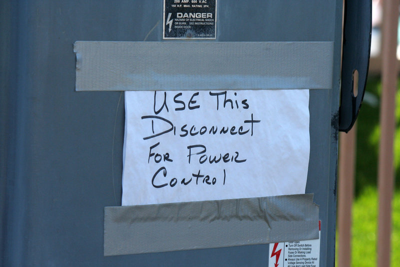 Power Box At Hohokam Stadium (0296)