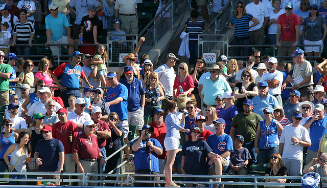 Singing 'Take Me Out To The Ball Game' (0603)