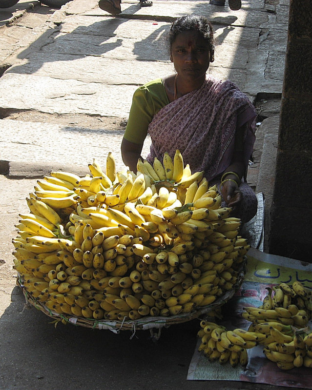 Banana seller