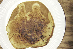 Jesus and Mary pancake