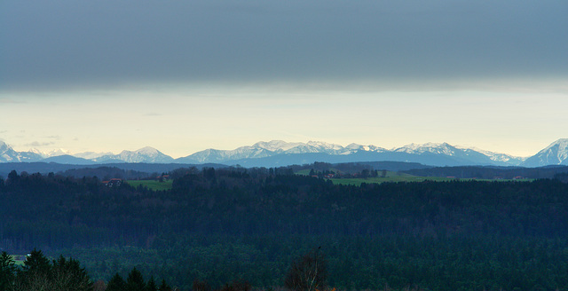 Isar Valley and Alps