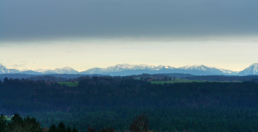 Isar Valley and Alps