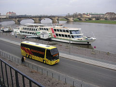 " August der Starke " Anlegestelle in Dresden