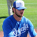 Mike Moustakas Signing Autographs (9877)