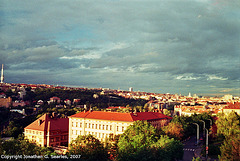 Southwest Prague From Petrinsky Sady, Prague, CZ, 2007