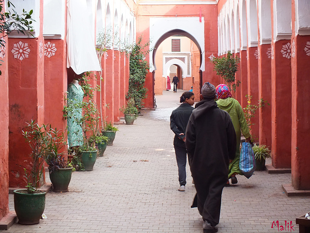 Ruelle de la Ville de Marrakech.!